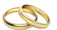 two wedding rings gold - Google Search