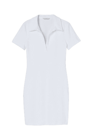 Terry Dress - White - Ladies | H&M US