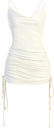 Cowl Neck Ruched Dress | Nordstrom