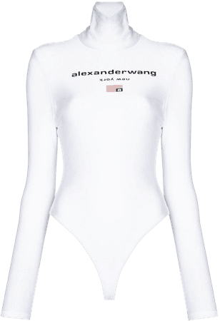 Alexander Wang Turtleneck long-sleeve Bodysuit - Farfetch