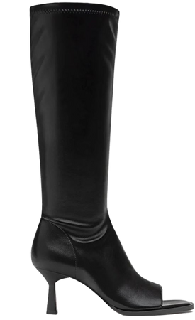 XL boots with toecap detail - Women's See all | Stradivarius United States