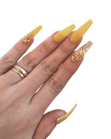 Pinterest - The 40 Hottest Yellow Acrylic Nails to Spice Up Your Fashion #nailart | Nail Art