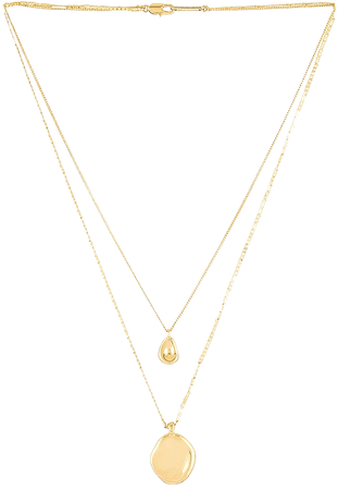 Jenny Bird Mithras Necklace in High Polish Gold | REVOLVE