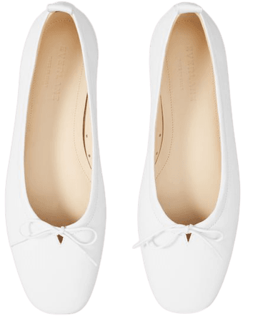 Women’s Day Ballet Flat | Everlane white