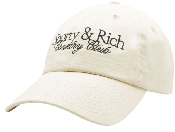 Sporty & Rich Country Club Cotton Hat - Farfetch