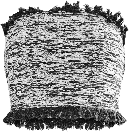 Black Tweed Frayed Hem Crop Top | PrettyLittleThing