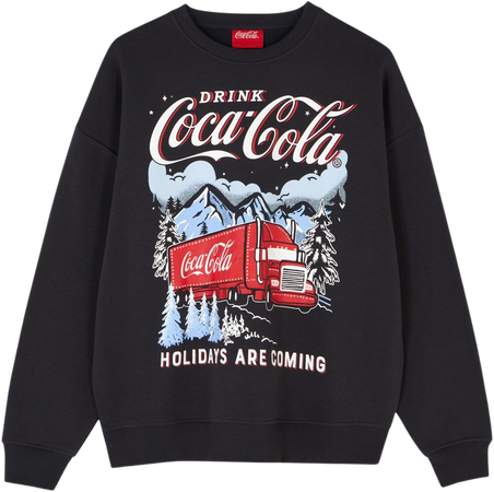 Coca-Cola Holiday Graphic Sweatshirt | Primark