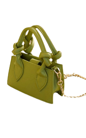 Olive Pu Mini Grab Bag | Accessories | PrettyLittleThing USA