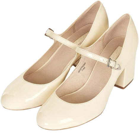 Cream heels