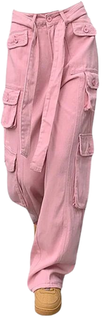Pink Cord Cargo Pants – Boogzel Clothing
