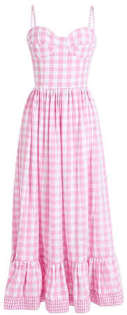 pink gingham dress - Google Search