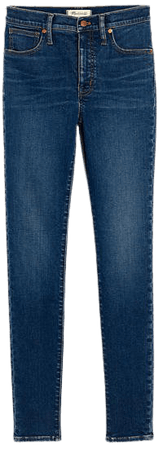 Plus 9" Mid-Rise Skinny Jeans in Skillman Wash