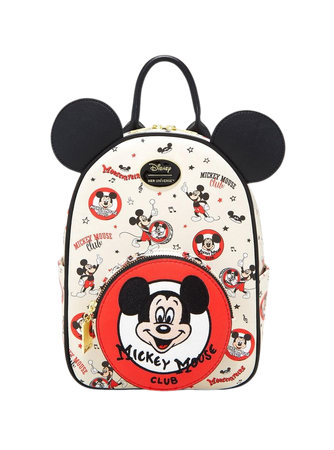 Her Universe Disney100 Mickey Mouse Club Vintage Mini Backpack | Hot Topic