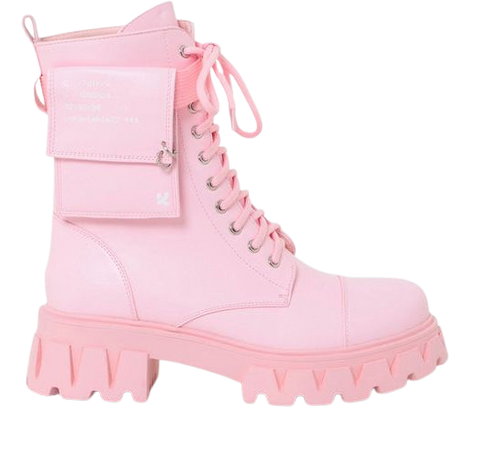 Banshee Light Pink Boots