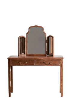 1940s Federal Style Folding Mirror Vanity Table