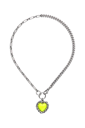 Limelight Neon Yellow Necklace – Safsafu