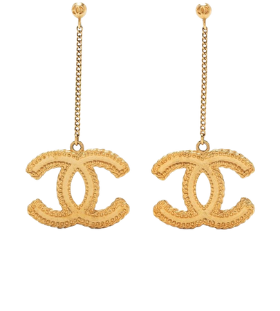 Chanel Pre-Owned 2010s CC Drop Earrings - Farfetch
