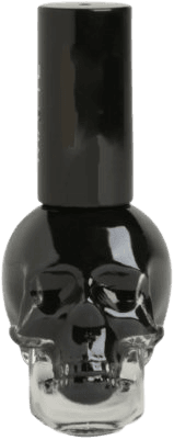 Black Nail Polish Skull Bottle