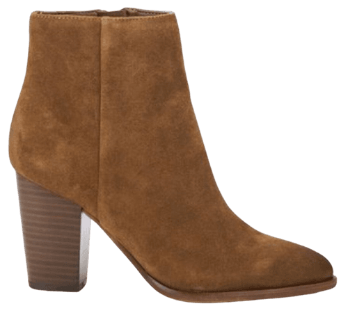Brown Suede ankle boots