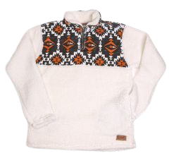 Ladies Aztec Fleece 1/4 Zip Pullover | University Co-op