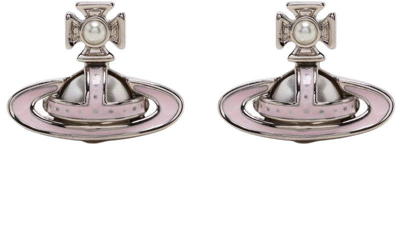 Vivienne Westwood Logo Stud Earrings - Farfetch