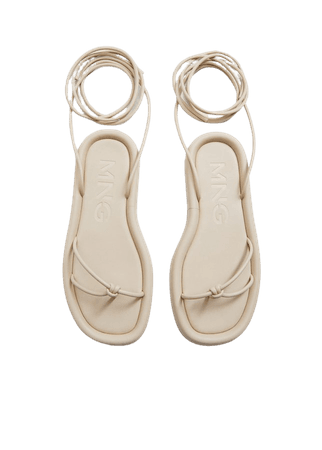 Criss-cross straps sandals - Women | Mango USA
