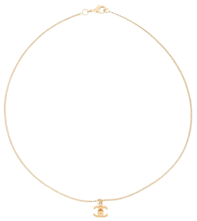 Chanel gold necklace