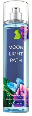 bath and body works moon light path body spray mist
