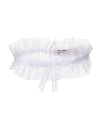 Fee Garter White | By Agent Provocateur
