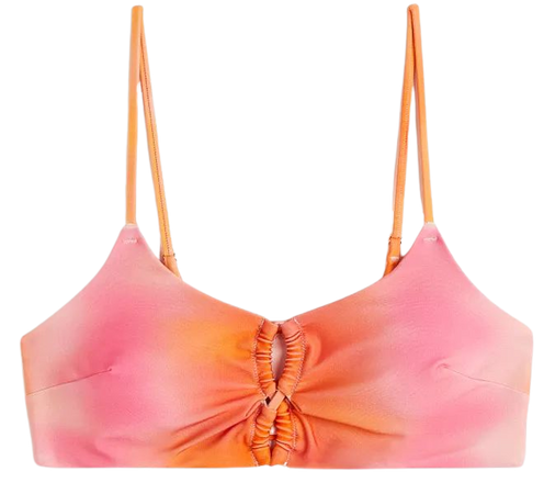 Padded Bikini Top - Orange - Ladies | H&M US