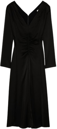 RUCHED DRESS LIMITED EDITION - Black | ZARA United States