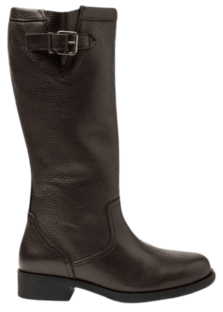 brown leather Sacha boots
