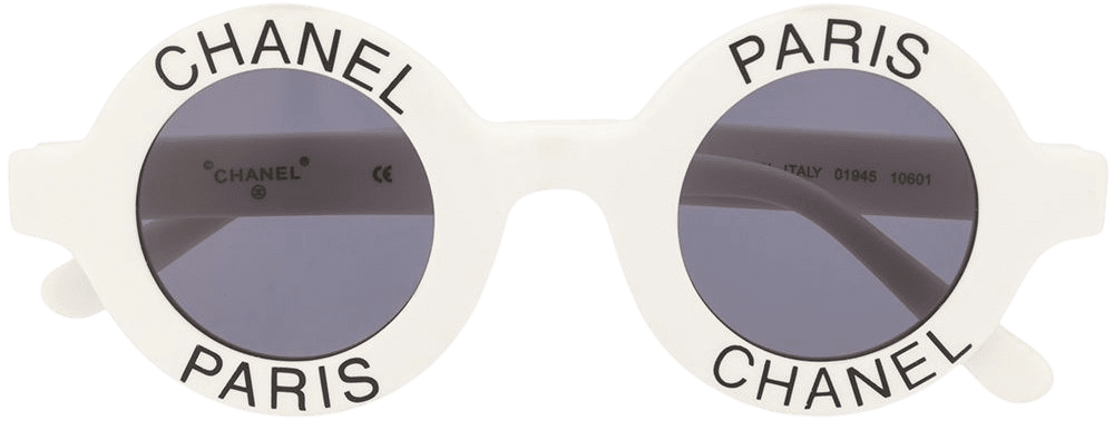 Chanel Pre-Owned Solglasögon Med Logotyp - Farfetch