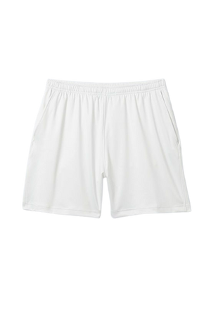 Loose Wide Track Shorts - White - Weekday WW