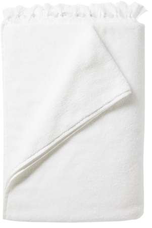 Mallorca Beach Towel - White - Serena & Lily