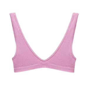 Zara pink seamless top
