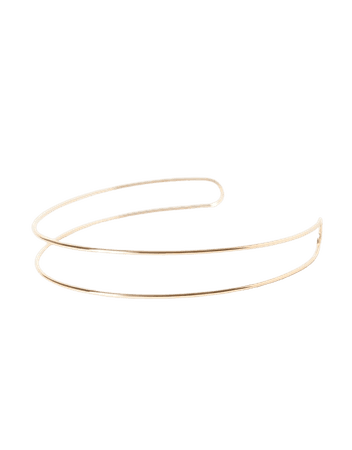 Gold-colored choker necklace - New - Woman | Bershka