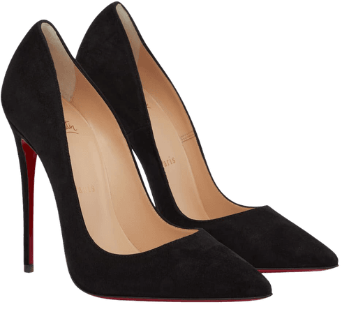 Christian Louboutin - So Kate 120 suede pumps