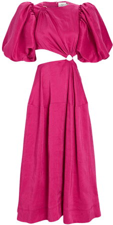 Aje Vanades Cut-Out Midi Dress | INTERMIX®