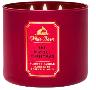 The Perfect Christmas 3-Wick Candle - White Barn | Bath & Body Works