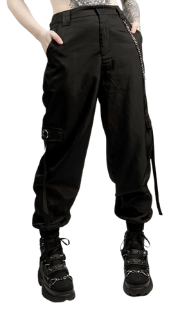 goth combat pants