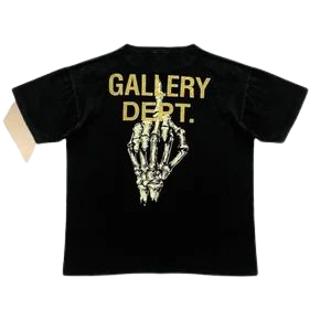 Gallery Dept Letter Skull Hand Bones T-shirt