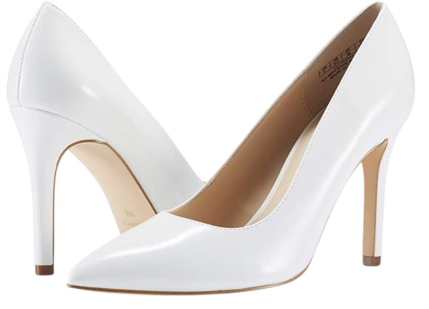 Amazon.com | JENN ARDOR Women's High Heels Pointed Toe Pumps 4 Inch Stiletto Heel Shoes Closed Toe Heels for Women Classic Dress Wedding Office Heels Shoes White | Pumps