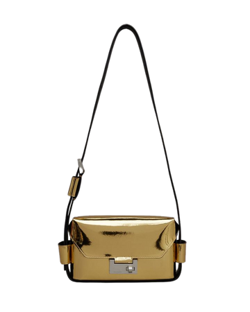 Frankie 3-In-1 Metallic Leather Bag Gold | ALLSAINTS US