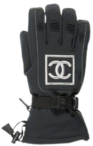 Chanel ski gloves