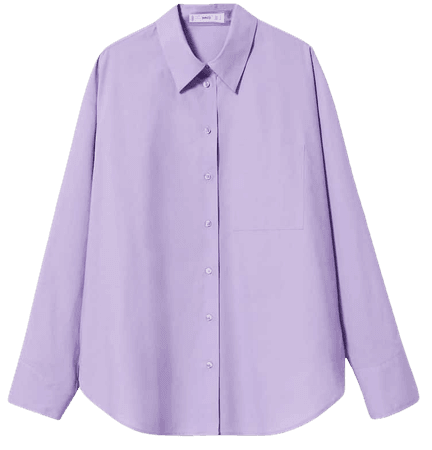 Oversize cotton shirt - Women | Mango USA