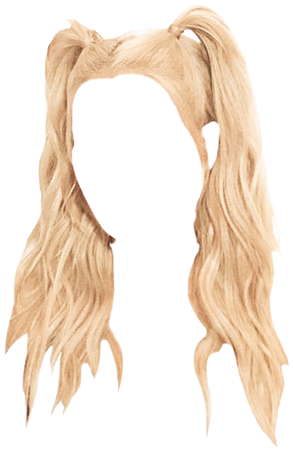Long Blonde Pigtails