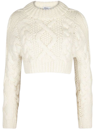 cream sweater