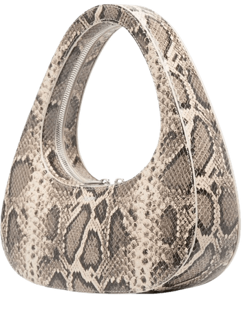 Coperni Baguette Swipe python-embossed Bag - Farfetch