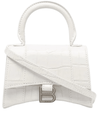 white balenciaga bag